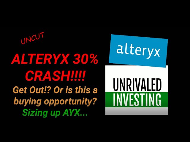 AYX - CRASHING!! At $121 BUY OR SELL?! WHERE'S IT GOING?