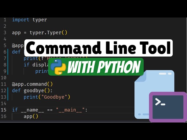 The Best way to build a Python command line tool - Python Typer Tutorial