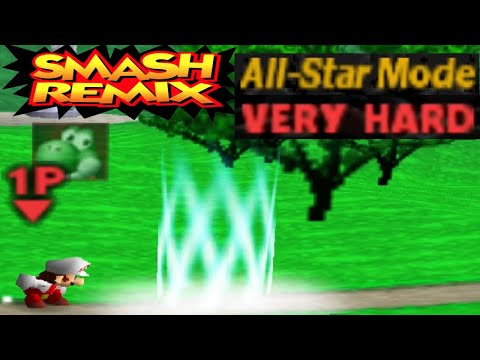 Smash Remix - All-Star Mode Gameplay (VERY HARD)