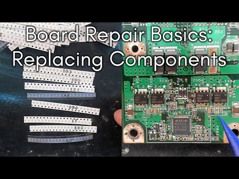 Board Repair Basics #11 - Finding replacement components
