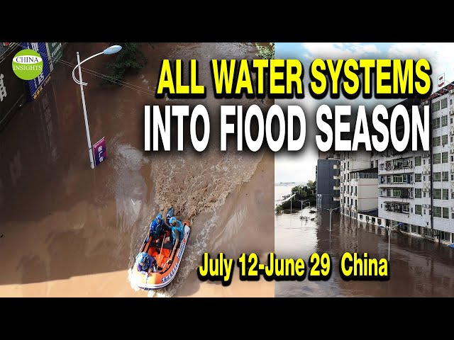 Floods Engulfing South and Central China/52% of missing or dead due to extreme convective weather