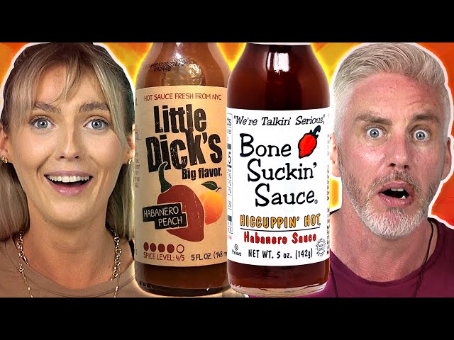 Irish People Try Novelty American Hot Sauces