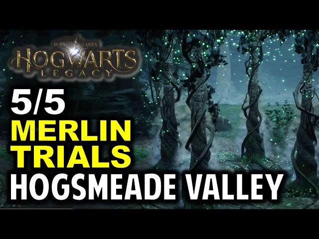 Hogsmeade Valley: All 5 Merlin Trial Location & Puzzle Solution | Hogwarts Legacy