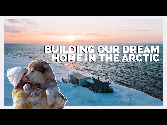 Building our dream home in the arctic | Cabin life on SVALBARD | Part 3 | 4K vlog