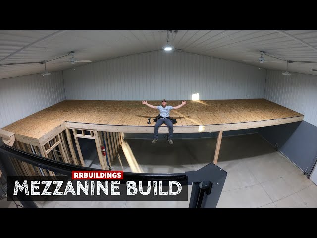 Building A Large Mezzanine With Stair Case