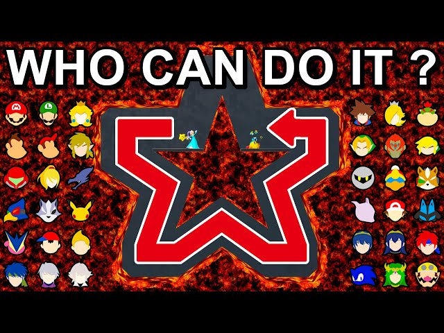 Who Can Make It? Lava Star Tunnel  - Super Smash Bros. Ultimate