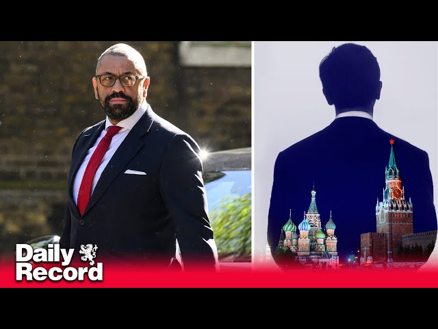 Russian spy to be expelled from UK reveals Home Secretary James Cleverly
