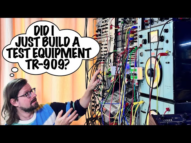 How To Make a Test Equipment Drum Machine