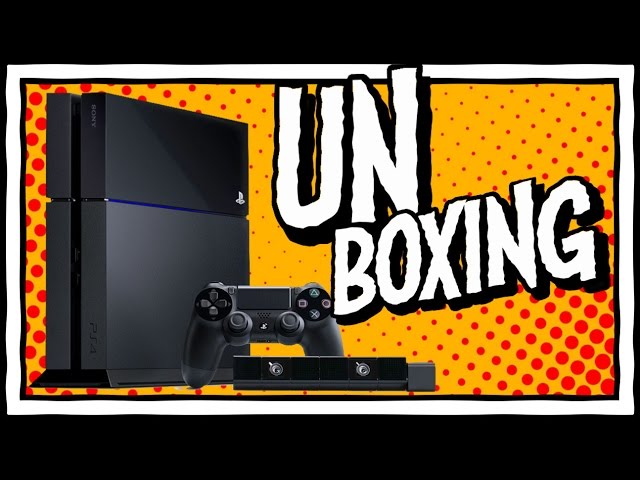 YuB got PS4! Unboxing & Setup Video [PS4 CAMERA]