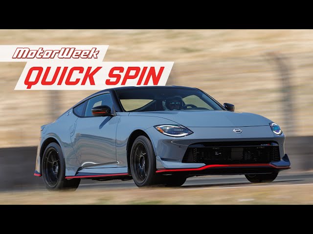 2024 Nissan Z NISMO | MotorWeek Quick Spin