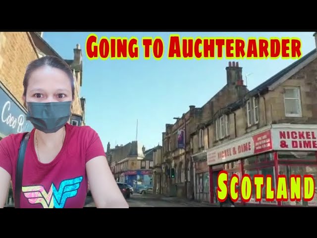 GOING TO AUCHTERARDER SCOTLAND | ROAD TRIP | BEAUTIFUL NATURE IN THE ROAD | Girley the Explorer
