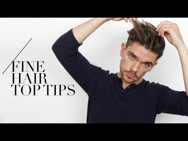 7 Tips For Guys With Fine Hair… I Swear By Them!