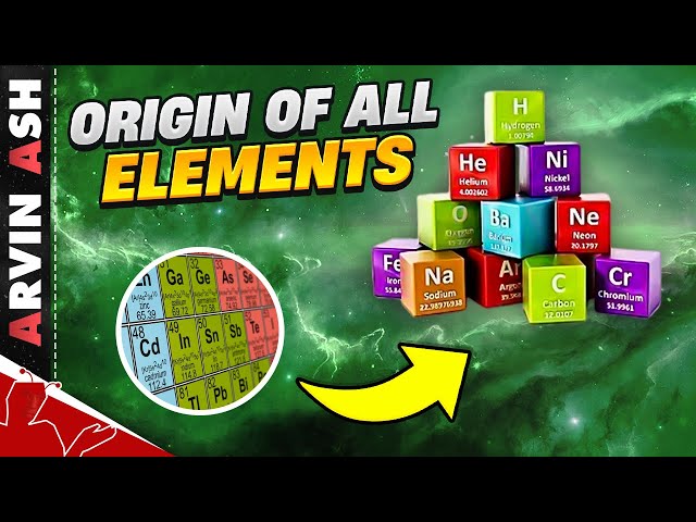 The Surprising Origin of All the Elements in the Universe?