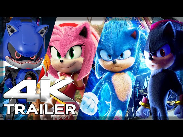 Sonic the Hedgehog 3 (2024) - All Clips, Spots & Trailer Concepts From The Movie