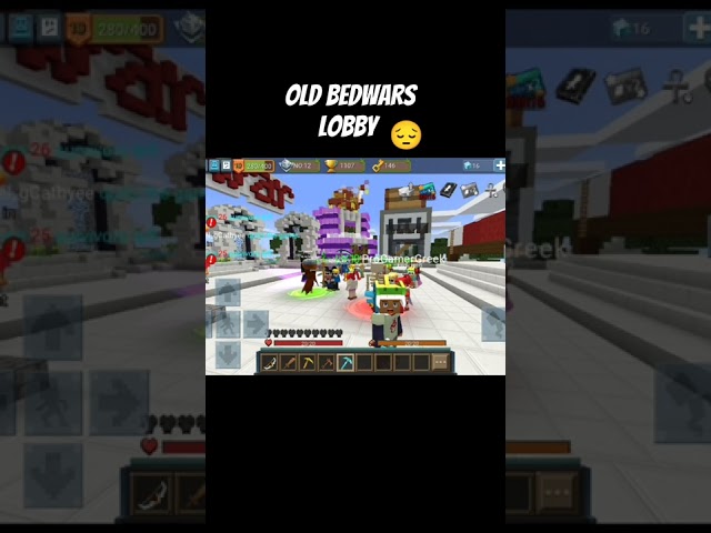 Do you remember this?.. #blockmango #shorts #old #bedwars #lobby #music