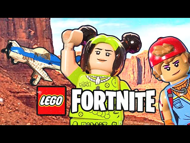 Flying To The LEGO Fortnite Desert Village In LEGO Fortnite | LEGO Fortnite Part 102