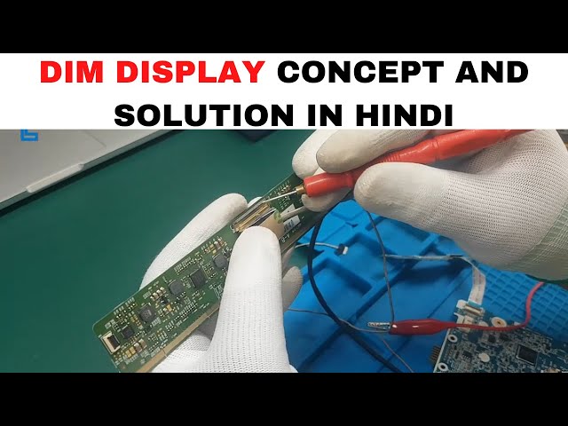 Sony MBX 270 Dim Display Complete Solution Step by Step Without Schematic | Laptop Repair Course