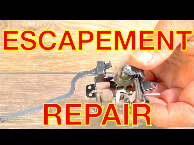 Typewriter Escapement Repair