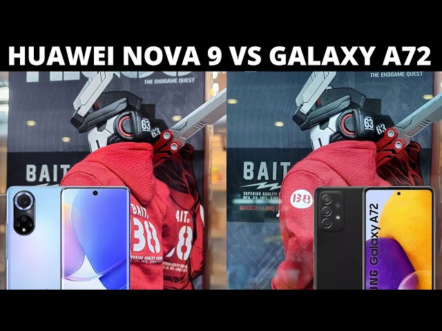 Huawei Nova 9 | FLAGSHIP GRADE CAMERA TEST [Samsung Galaxy A72 Comparison]