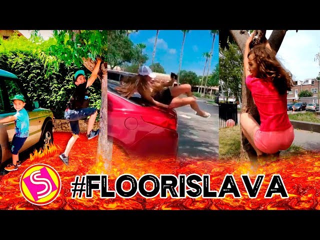 NEW The Floor is Lava Challenge Compilation | Funniest #thefloorislavachallenge
