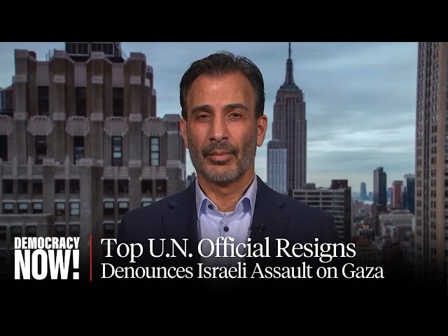 “Genocide”: Top U.N. Official Craig Mokhiber Resigns, Denounces Israeli Assault on Gaza