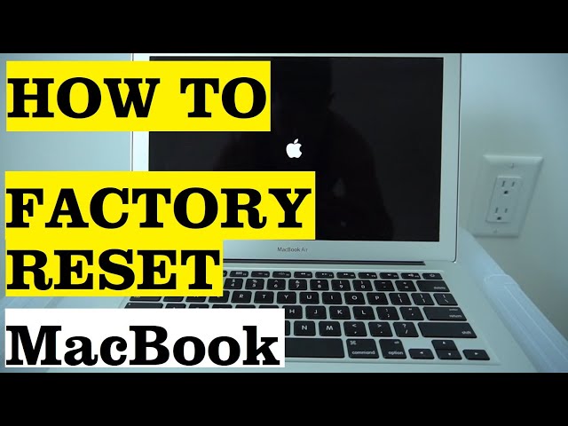 How to Factory Reset MacBook in 2 Minutes!