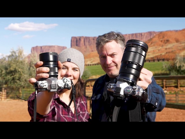 Hands-on Olympus OM-D E-M5 III Preview in Moab Utah