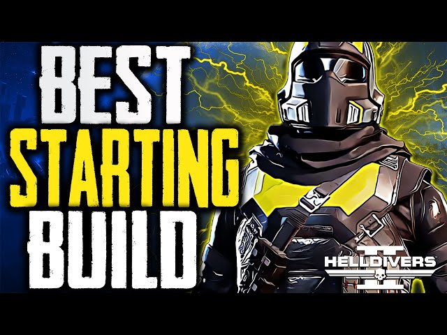 Helldivers 2 BEST Beginner Build for NEW Players - Best loadout Weapons, Armor, Stratagems