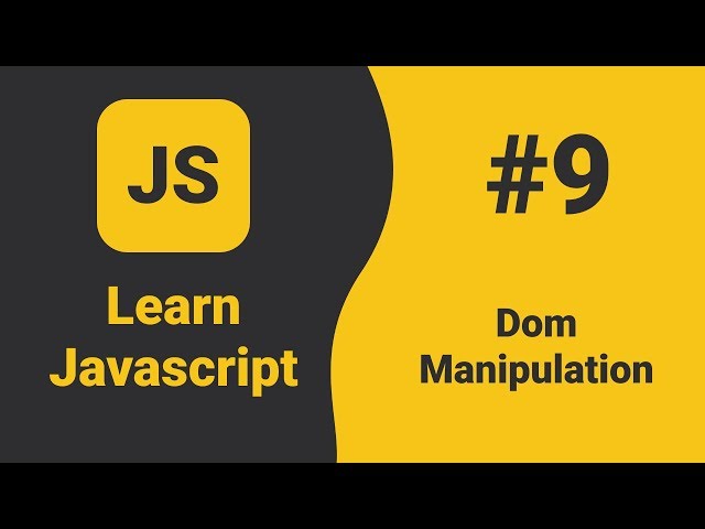 Javascript Dom Manipulation | Javascript Tutorial For Beginners