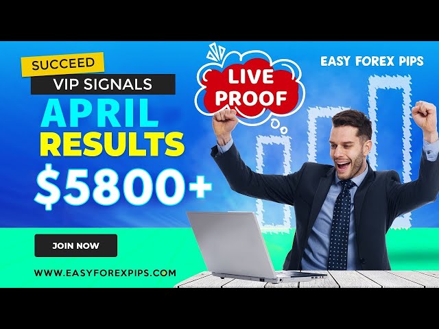 We made $5,800+ in April 2021 🔴LIVE PROOF - Easy Forex Pips