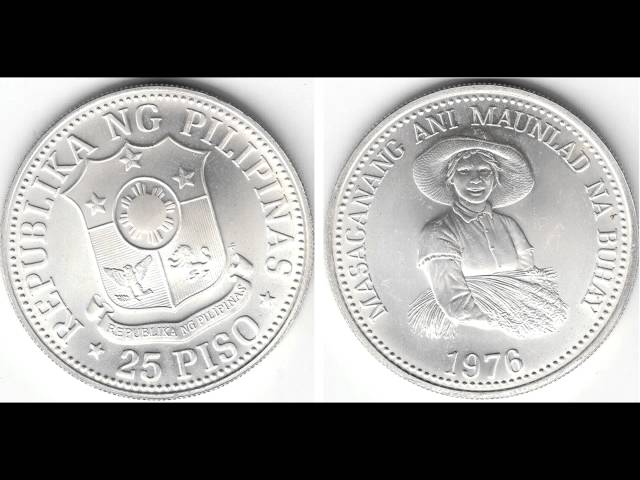 Philippine Commemorative Silver Coins - 1920 to 1999