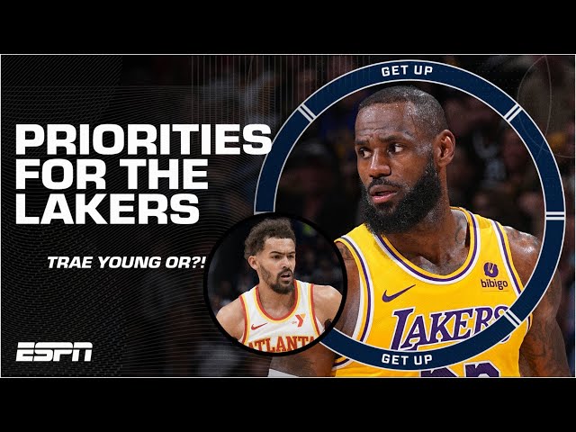 Trae Young & A BIG MAN?! Brian Windhorst REVEALS who the Lakers may prioritize 🍿 | Get Up