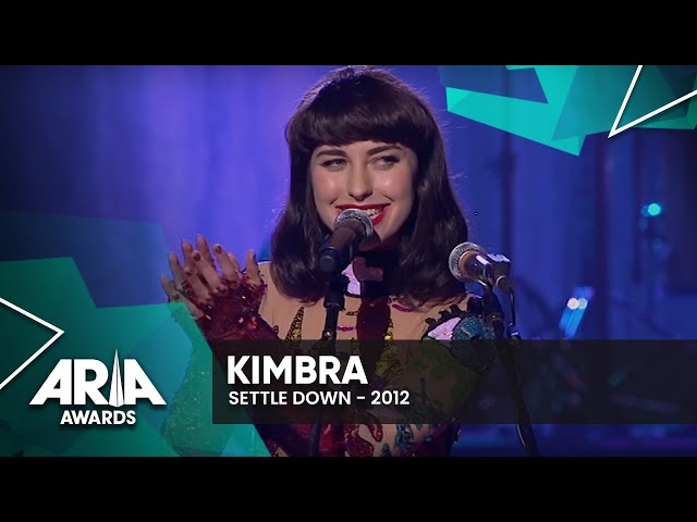 Kimbra: Settle Down | 2012 ARIA Awards
