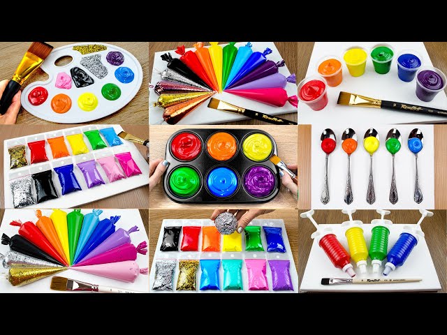 9 in 1 Video BEST of Acrylic Painting Collection｜Easy Painting Satisfying & Relaxing Tutorial