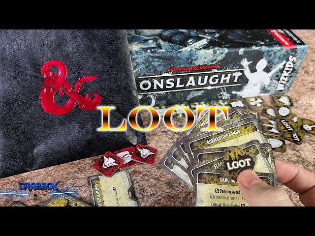 Loot Card Breakdown - Dungeons and Dragons Onslaught Core Set Loot Cards!