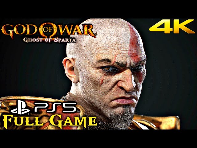 God of War PS5 Ghost of Sparta - Gameplay Walkthrough FULL GAME (4K 60FPS) Remastered