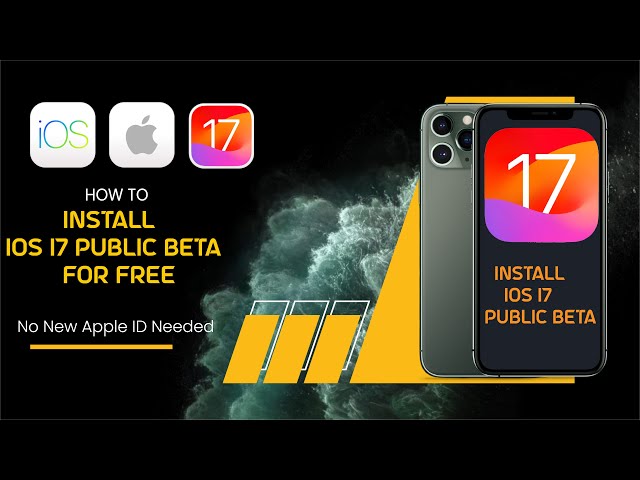 Install iOS 17 Public Beta How to Install for Free on iPhone 14 pro | Fix Unable To Check For Update