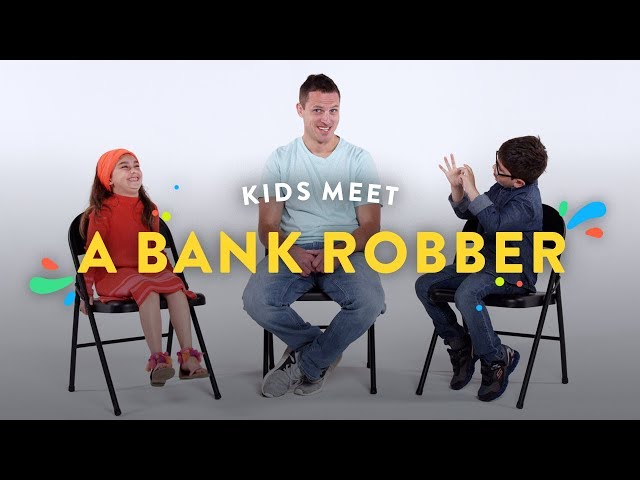 Kids Meet a Bank Robber | Kids Meet | HiHo Kids