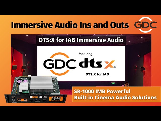 Immersive Audio Ins and Outs: SR-1000 IMB with DTS:X for IAB Immersive Audio