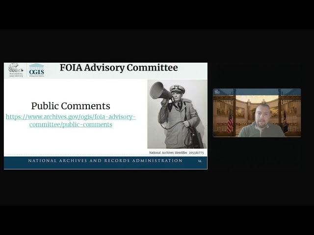 FOIA Advisory Committee Meeting, May 9, 2024