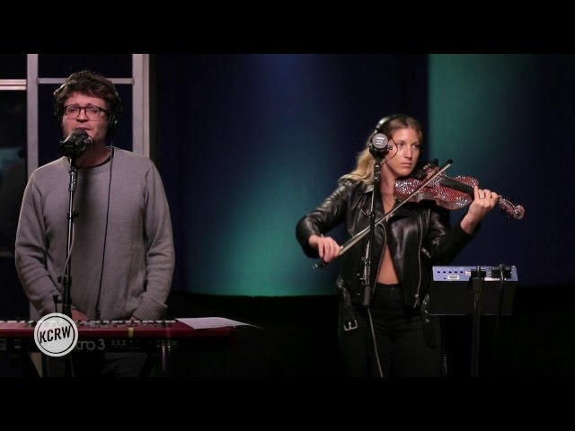Ra Ra Riot performing "Absolutely" Live on KCRW