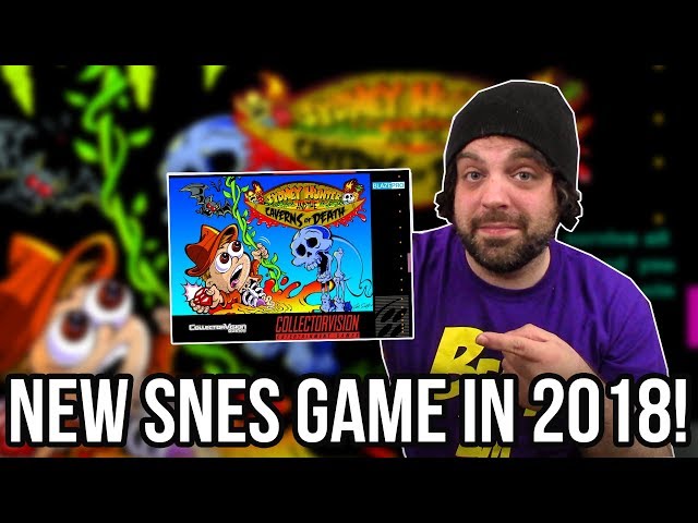 NEW SNES GAME FOR 2018! Sydney Hunter and The Caverns of Death! | RGT 85