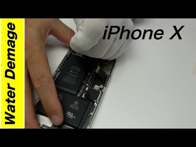 iPhone X water damage repair