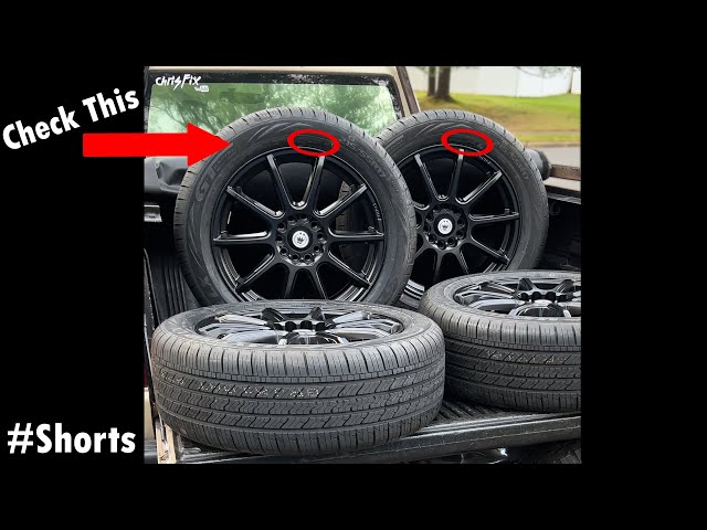 Check this CODE Before Buying New Tires! #Shorts