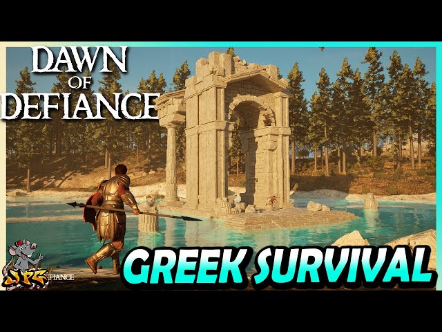 Dawn Of Defiance! Could You SURVIVE In ANCIENT GREECE? New Survival Mythological Co-op Game