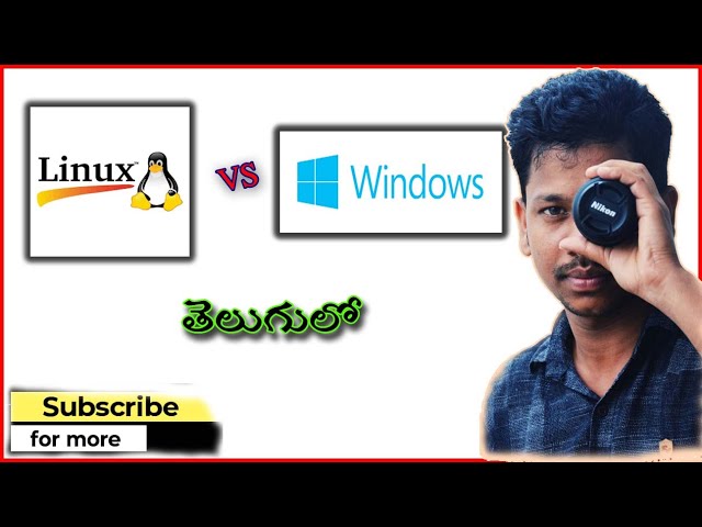 Linux Vs Windows In Telugu | Linux tutorials | 7Hills | Shekhar Raja | Windows tutorials  | Dif