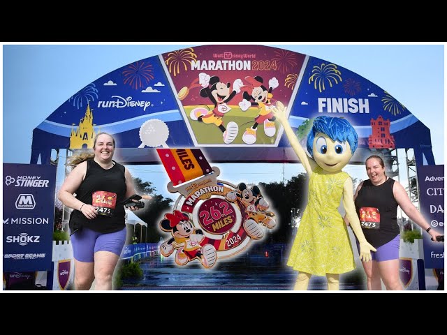 Disney World Marathon 2024 Vlog | RunDisney Marathon Weekend