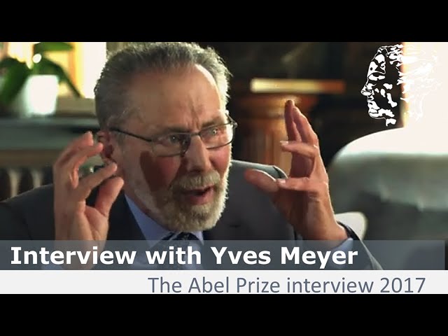 Yves Meyer - The Abel Prize interview 2017