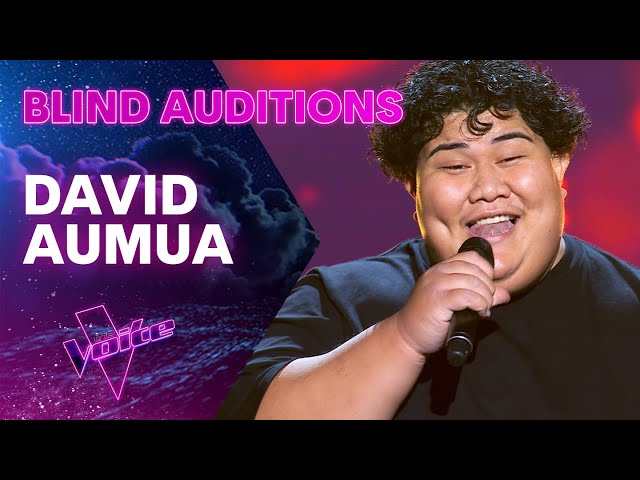David Aumua Performs Lauren Daigle's Song 'You Say' | The Blind Auditions | The Voice Australia