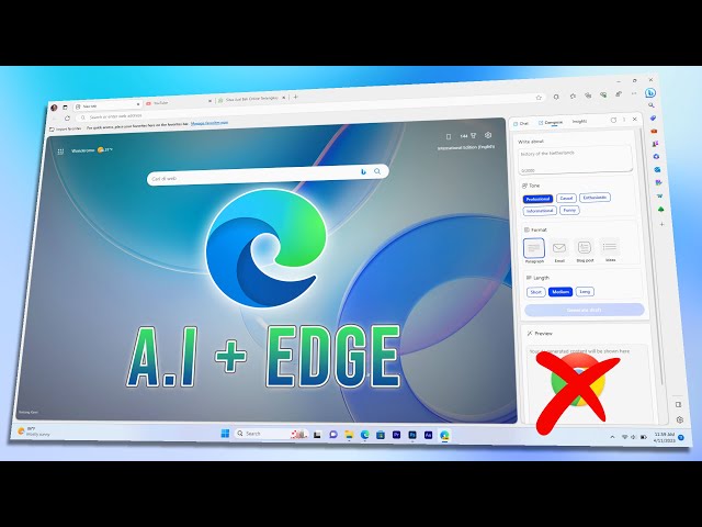 BYE BYE CHROME! Update Microsoft Edge Dengan Bing AI MUANTAPPP